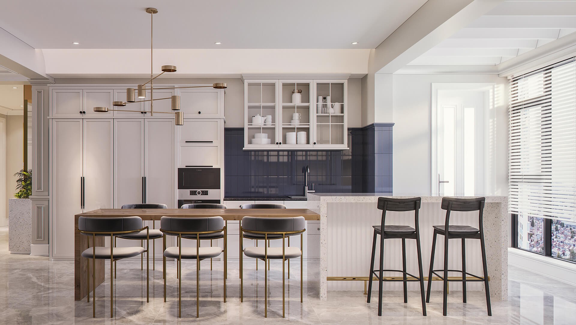 吧臺(tái)常用的尺寸是多少？實(shí)用的吧臺(tái)放在哪個(gè)位置更好？