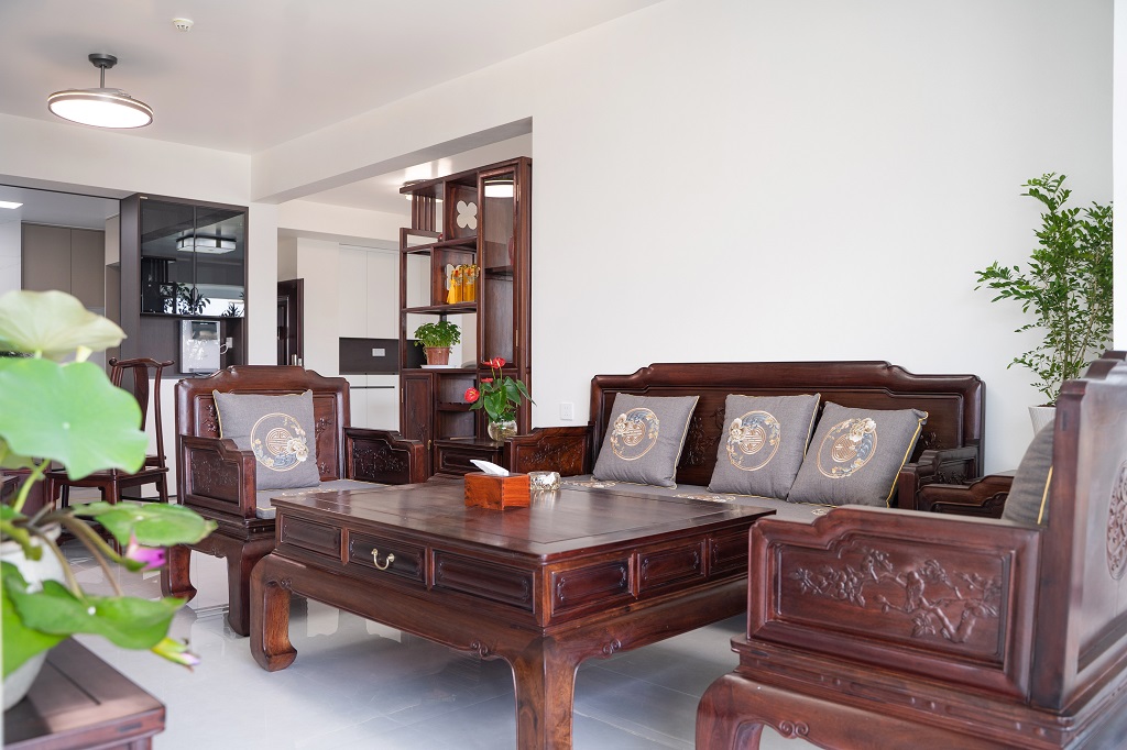 青湖苑-150㎡-中式風格