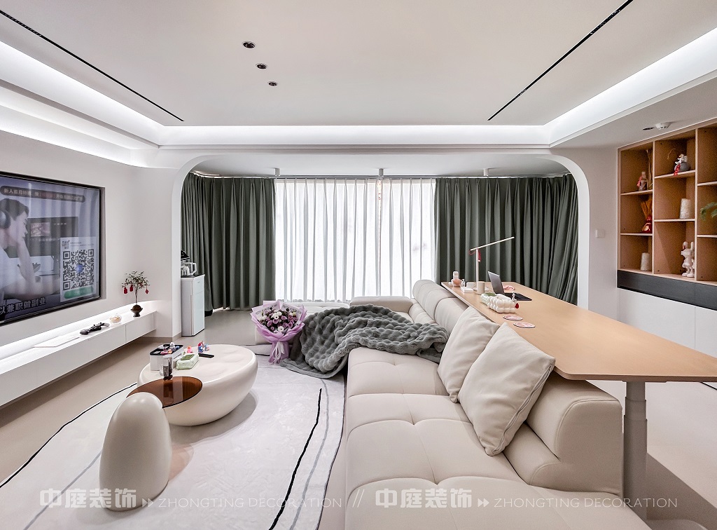 領譽府-114㎡-奶油風格