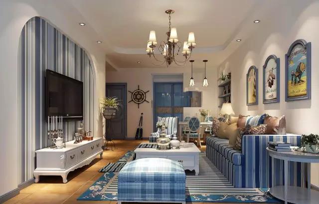裝修主調(diào)里加些&ldquo;藍(lán)&rdquo;色，真的好美啊~