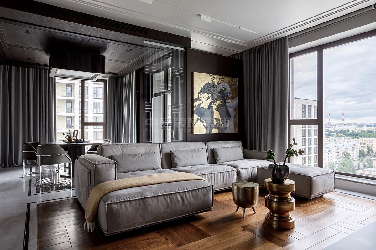 紅日江山110m&sup2;現(xiàn)代風(fēng)格案例